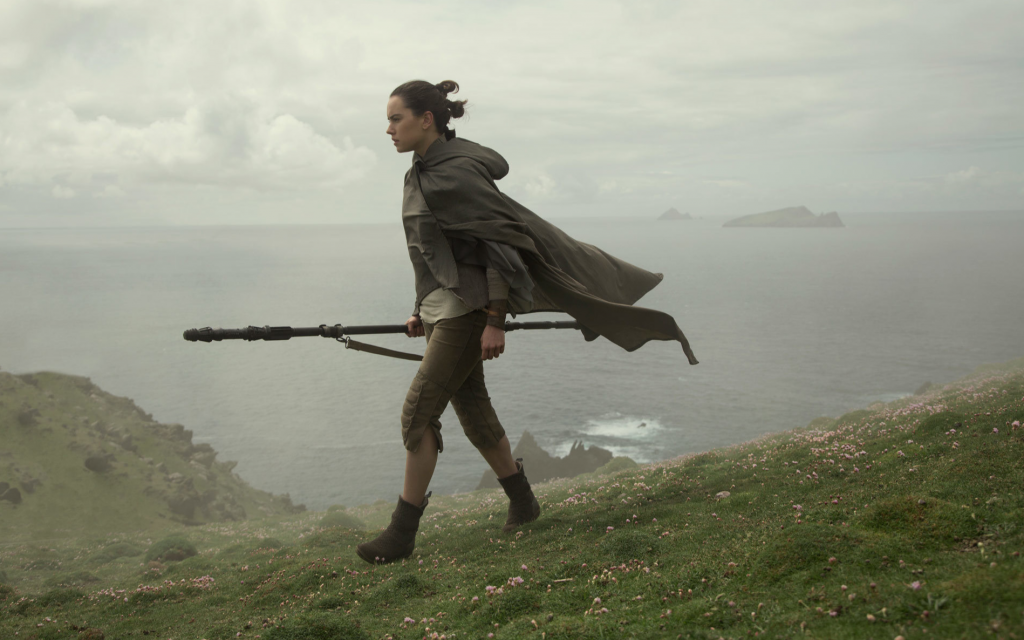 Rey in 'Star Wars: The Last Jedi.' (Screenshot/Courtesy Walt Disney/Lucasfilms)