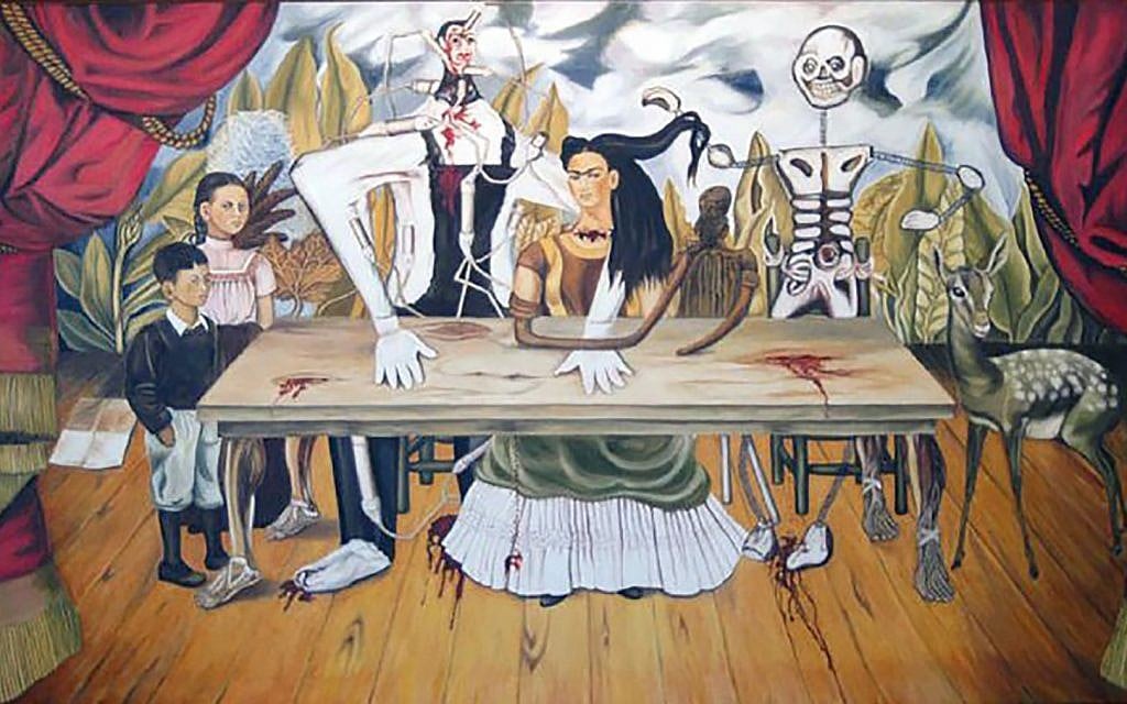 The Wounded Table, 1940 by Frida Kahlo (Public domain)