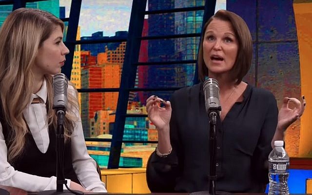 Juliet Huddy, a former Fox News anchor, appearing on the "Mornin' With Bill Schulz" show on December 8, 2017, where she revealed that US President Donald Trump tried to kiss her on the lips in 2005. (Youtube screenshot) Juliet Huddy, a former Fox News anchor, appearing on the "Mornin' With Bill Schulz" show on December 8, 2017, where she revealed that US President Donald Trump tried to kiss her on the lips in 2005. (Youtube screenshot)
