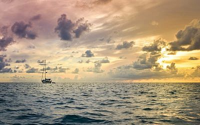 Illustrative: A small boat out at sea (Creative-Family/iStock)