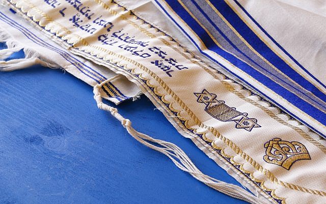 Illustrative. A tallit, prayer shawl. (iStock). Illustrative. A tallit, prayer shawl. (iStock).