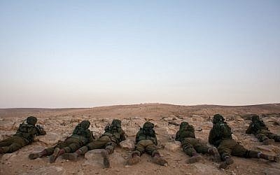 Soldiers in the IDF's Desert Reconnaissance Battalion (Israel Defense Forces) Soldiers in the IDF's Desert Reconnaissance Battalion (Israel Defense Forces)
