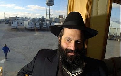 Sholom Rubashkin, seen in Postville, Iowa, in December 2004, served eight years of a 27-year prison term for bank fraud. (Zbigniew Bzdak/Chicago Tribune/TNS via Getty Images via JTA)