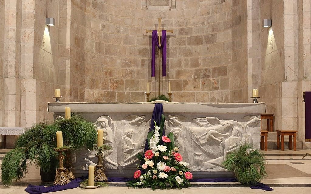 The Crusaders established the Church of St. Anne where they believed the Virgin Mary was born. (Shmuel Bar-Am)