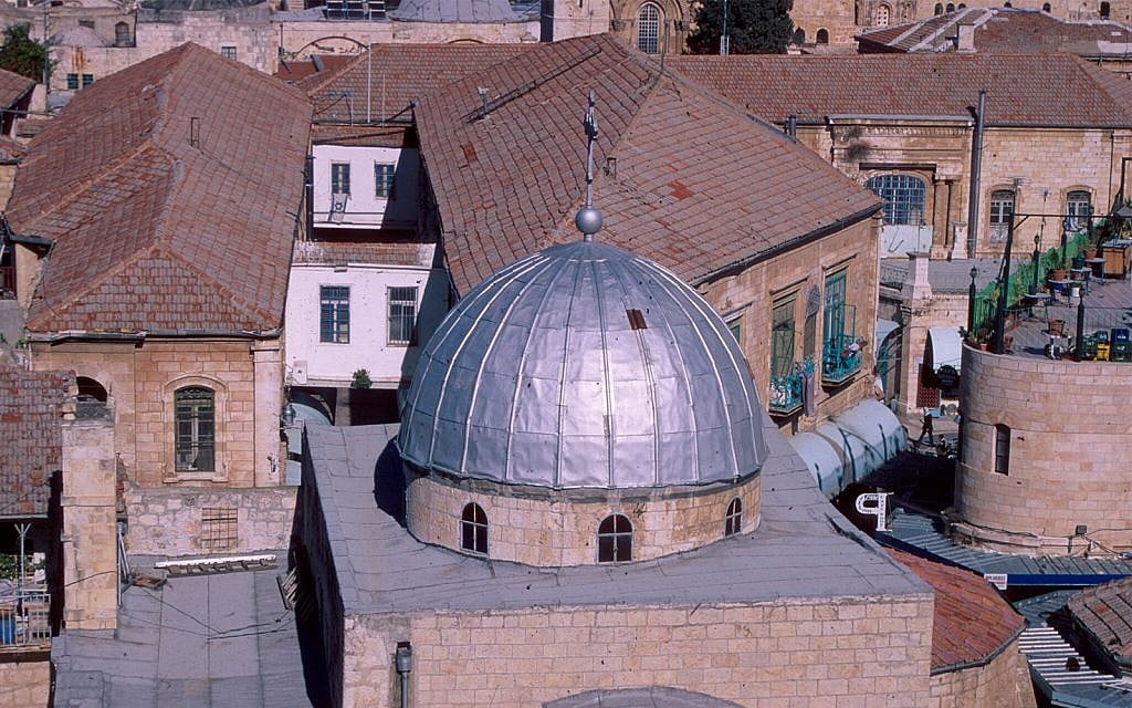 The Church of St. John the Baptist was established by the Byzantine empress Eudocia in the 5th century. (Shmuel Bar-Am)