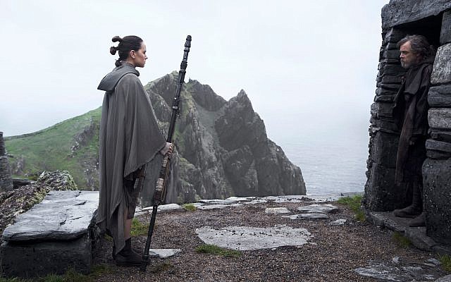 Rey tries to convince Luke Skywalker to come back and face Destiny in 'The Last Jedi.' (Screenshot/Courtesy Walt Disney/Lucasfilms)