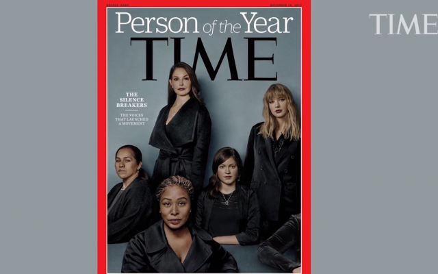 Time Person of the Year 2017 cover. (Screen capture/YouTube) Time Person of the Year 2017 cover. (Screen capture/YouTube)