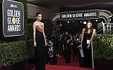 Actress Allison Williams arrives for the 75th Golden Globe Awards on January 7, 2018, in Beverly Hills, California. (AFP/VALERIE MACON)