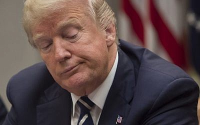 US President Donald Trump speaks during a meeting on prison reform in the Roosevelt Room of the White House in Washington, DC, January 11, 2018. (AFP/Saul Loeb)