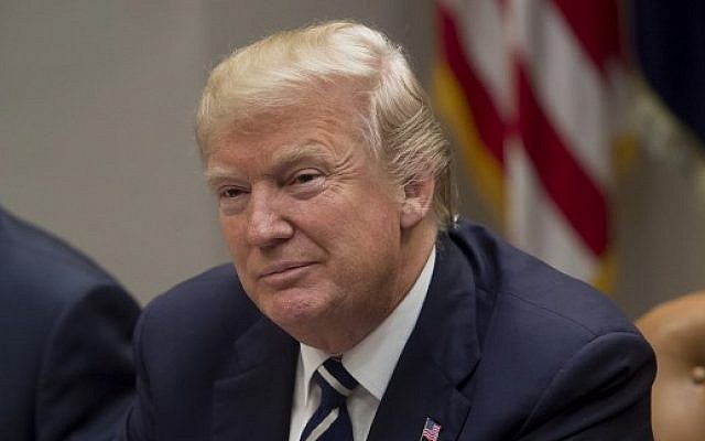 US President Donald Trump speaks alongside Kentucky Governor Matt Bevin (L) during a meeting on prison reform in the Roosevelt Room of the White House in Washington, DC, January 11, 2018. (AFP PHOTO / SAUL LOEB) US President Donald Trump speaks alongside Kentucky Governor Matt Bevin (L) during a meeting on prison reform in the Roosevelt Room of the White House in Washington, DC, January 11, 2018. (AFP PHOTO / SAUL LOEB)