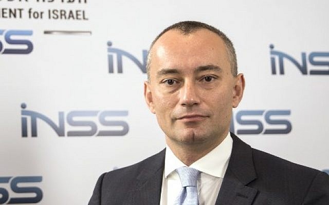 Nickolay Mladenov, UN Special Coordinator for the Middle East Peace Process, poses for a photo during the INSS conference in Tel Aviv, January 30, 2018 (JACK GUEZ/AFP) Nickolay Mladenov, UN Special Coordinator for the Middle East Peace Process, poses for a photo during the INSS conference in Tel Aviv, January 30, 2018 (JACK GUEZ/AFP)