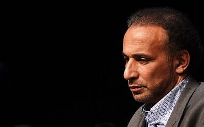 Tariq Ramadan, pictured at a 2016 conference in Bordeaux. (AFP PHOTO / MEHDI FEDOUACH)
