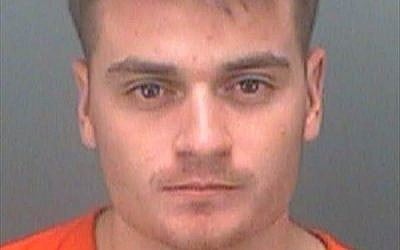 Brandon Russell, seen in an undated mug shot. (Pinellas County Sheriff's Office)