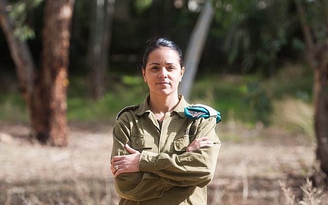 Lt. Col. Reut Rettig-Weiss, commander of the Artillery Corps' Sky Riders Unit and the army's first female combat battalion commander