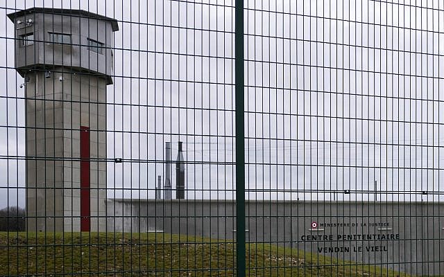 An outside view of the prison in Vendin le Vieil, northern France, file (AP Photo/Michel Spingler) An outside view of the prison in Vendin le Vieil, northern France, file (AP Photo/Michel Spingler)