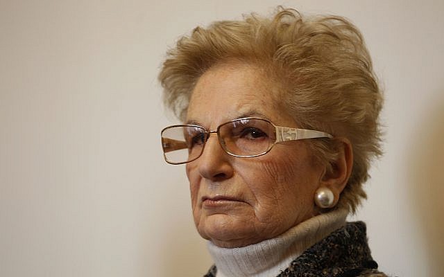 Holocaust survivor Liliana Segre, file (AP Photo/Luca Bruno) Holocaust survivor Liliana Segre, file (AP Photo/Luca Bruno)