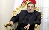 Ali Shamkhani, the the secretary of Iran's Supreme National Security Council, is seen in Tehran, Iran, January 17, 2017. (Ebrahim Noroozi/ AP)