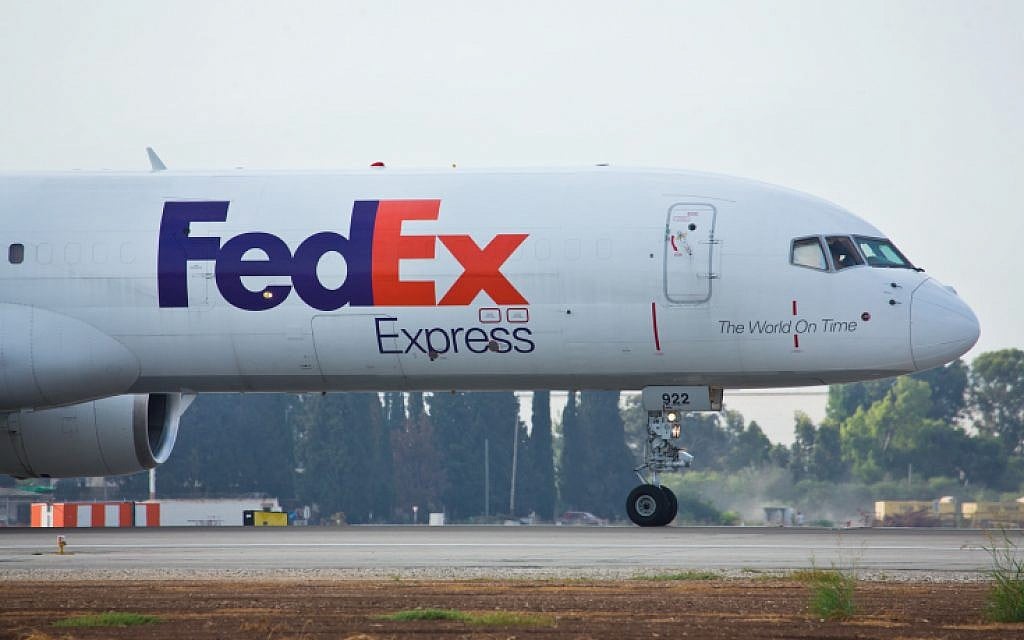 FedEx says it has fully resumed import and export services in Israel