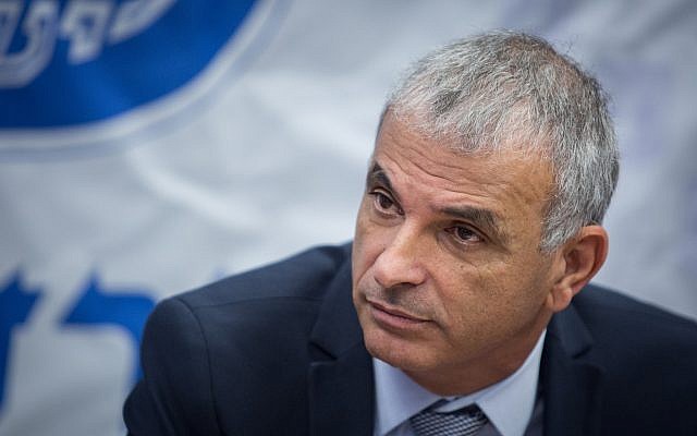 Finance Minister Moshe Kahlon at a press conference at the Finance Ministry in Jerusalem, January 8, 2018. (Hadas Parush/Flash90) Finance Minister Moshe Kahlon at a press conference at the Finance Ministry in Jerusalem, January 8, 2018. (Hadas Parush/Flash90)