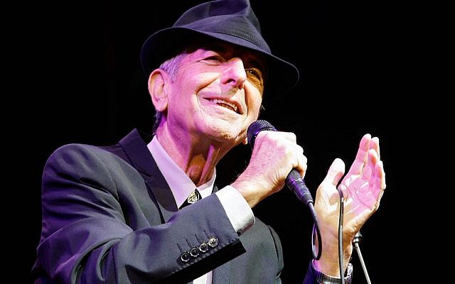 Leonard Cohen performing during the Coachella Valley Music & Arts Festival 2009 at the Empire Polo Club in Indio, California, April 17, 2009. (Paul Butterfield/Getty Images via JTA) Leonard Cohen performing during the Coachella Valley Music & Arts Festival 2009 at the Empire Polo Club in Indio, California, April 17, 2009. (Paul Butterfield/Getty Images via JTA)