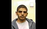 Hassan Sheikh Youssef, 26, of the Arab Israeli city of Taibe, is suspected of supporting the Islamic State terrorist group and planning to commit attacks on its behalf. He was indicted on January 14, 2018. (Shin Bet)
