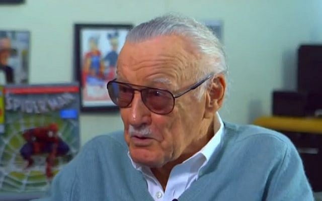 Stan Lee on NBC's Today Show in 2017 (YouTube screenshot)