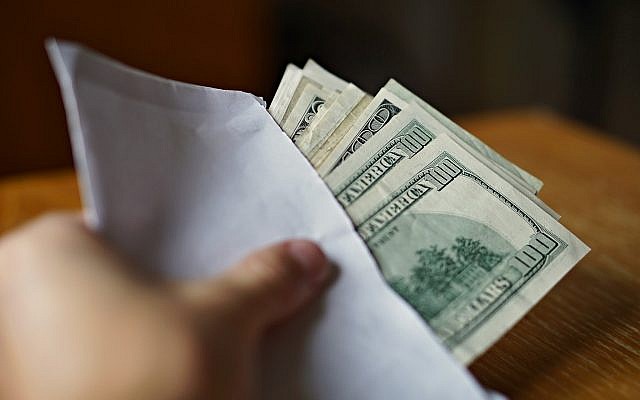 Illustrative picture of cash.
(MartinPrague through iStock at Getty Images/JTA) Illustrative picture of cash.
(MartinPrague through iStock at Getty Images/JTA)