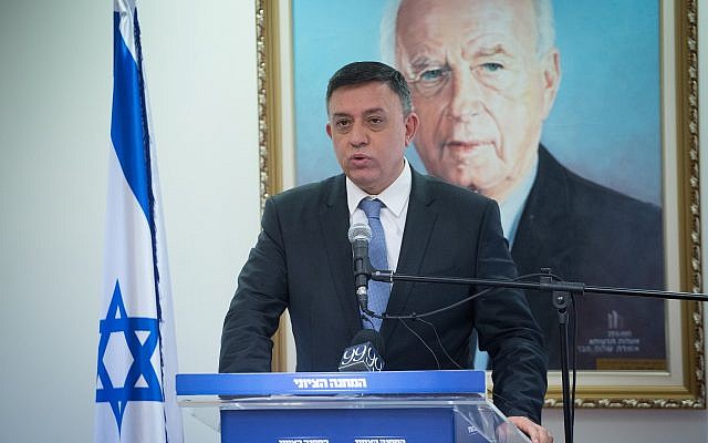 Zionist Union chairman Avi Gabbay leads a faction meeting at the Knesset, January 29, 2018. (Miriam Alster/Flash90) Zionist Union chairman Avi Gabbay leads a faction meeting at the Knesset, January 29, 2018. (Miriam Alster/Flash90)