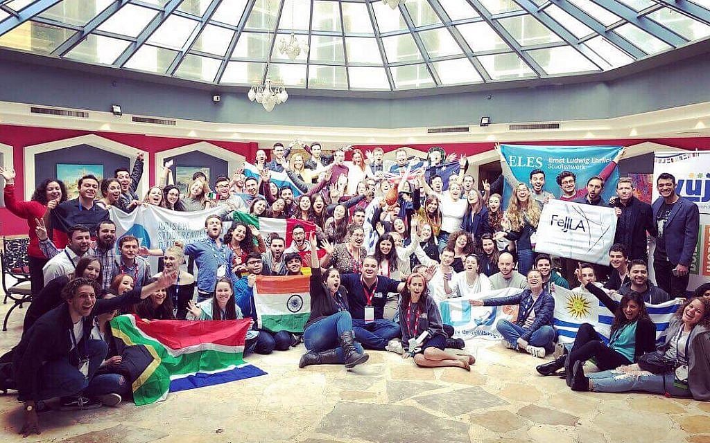 WUJS participants represented 36 different countries from around the world. (Photo credit: Dana Levinson Steiner) WUJS participants represented 36 different countries from around the world. (Photo credit: Dana Levinson Steiner)