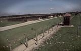 A view of the Auschwitz death camp in Oswiecim, Poland (YouTube screenshot)