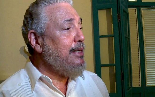 File photo taken on June 1, 2016 of Cuban Fidel Castro Diaz-Balart, son of Cuban leader Fidel Castro. (AFP/Adalberto Roque) File photo taken on June 1, 2016 of Cuban Fidel Castro Diaz-Balart, son of Cuban leader Fidel Castro. (AFP/Adalberto Roque)