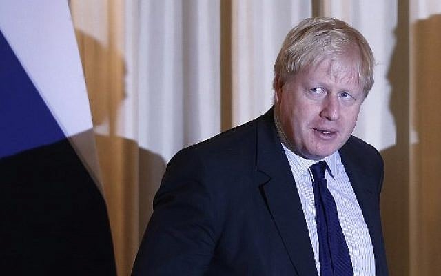 Britain's Foreign Minister Boris Johnson arrives to meet with the Thai prime minister at the Government House in Bangkok on February 12, 2018. (AFP PHOTO / POOL / NARONG SANGNAK) Britain's Foreign Minister Boris Johnson arrives to meet with the Thai prime minister at the Government House in Bangkok on February 12, 2018. (AFP PHOTO / POOL / NARONG SANGNAK)