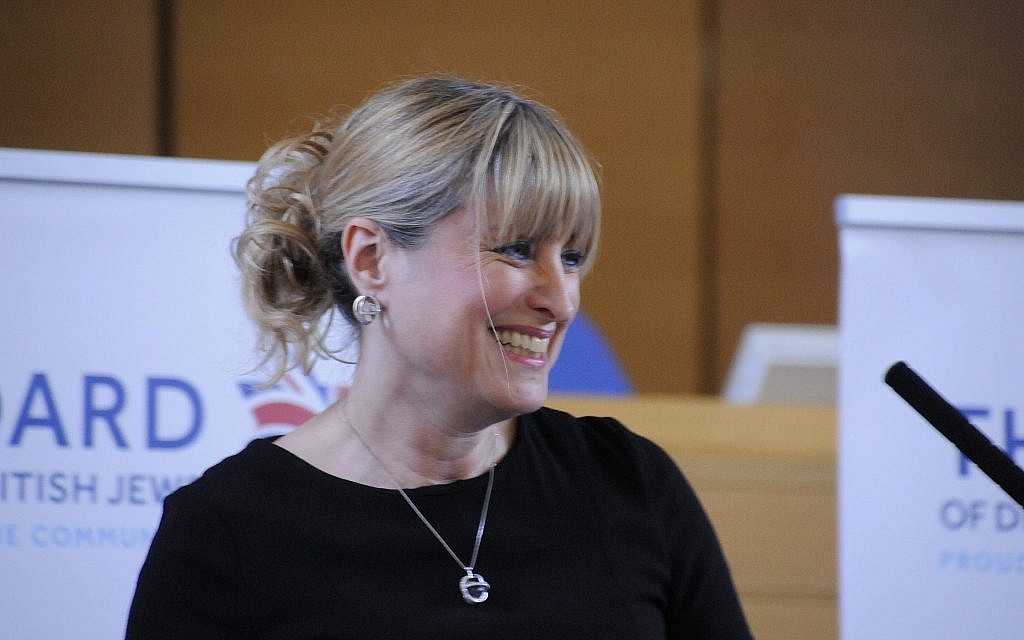 British Board of Deputies President Marie van der Zyl. (Courtesy)