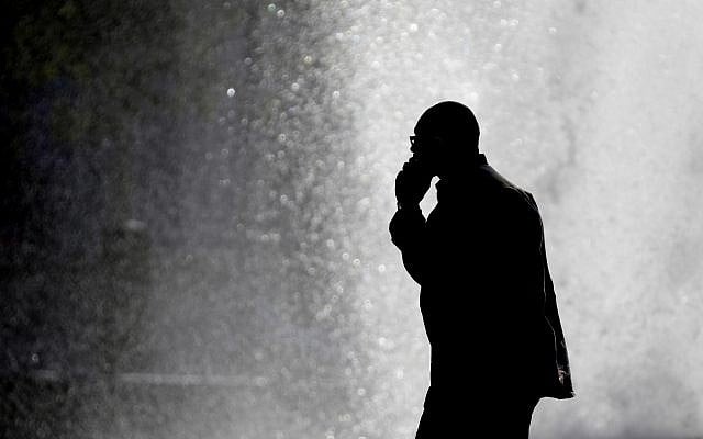 Illustrative: A man talking on a cellphone. (AP Photo/Matt Rourke) Illustrative: A man talking on a cellphone. (AP Photo/Matt Rourke)