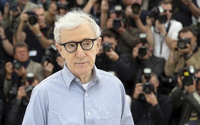 Director Woody Allen poses for photographers during a photo call for the film Cafe Society, at the 69th international film festival, Cannes, southern France, May 11, 2016. (AP/Thibault Camus) Director Woody Allen poses for photographers during a photo call for the film Cafe Society, at the 69th international film festival, Cannes, southern France, May 11, 2016. (AP/Thibault Camus)