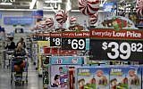 A Walmart in Teterboro, New Jersey, on October 26, 2016 (AP/Julio Cortez)