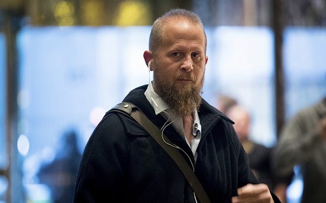 In this December 6, 2016 photo, Brad Parscale arrives at Trump Tower in New York. (AP Photo/Andrew Harnik) In this December 6, 2016 photo, Brad Parscale arrives at Trump Tower in New York. (AP Photo/Andrew Harnik)