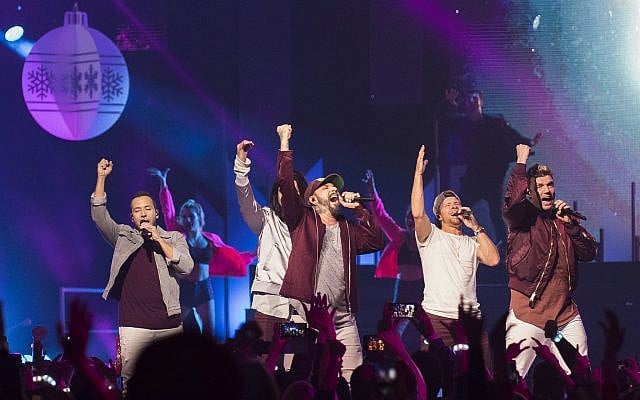 The Backstreet Boys perform on stage during the 2017 iHeartRadio Jingle Ball North at the Air Canada Centre on Saturday, December 9, 2017, in Toronto (Arthur Mola/Invision/AP) The Backstreet Boys perform on stage during the 2017 iHeartRadio Jingle Ball North at the Air Canada Centre on Saturday, December 9, 2017, in Toronto (Arthur Mola/Invision/AP)
