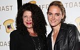 Kelly Barbieri (l) editor in chief of The Fresh Toast and comic, writer and Letterman alum Jena Friedman (r) at The Fresh Toast Launch Party at Campeon, New York, on October 5, 2016. (Amy Sussman/Invision for The Fresh Toast/AP Images)