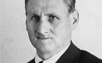 SS doctor August Hirt (Courtesy)