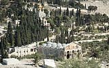Illustrative: A view over Gethsemane and the Church of Mary Magdalene in Jerusalem. (Sebi Berens/Flash90)