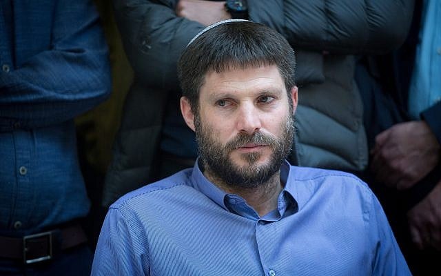 Jewish Home MK Bezalel Smotrich at his party's weekly faction meeting at the Knesset, December 25, 2017. (Miriam Alster/Flash90) Jewish Home MK Bezalel Smotrich at his party's weekly faction meeting at the Knesset, December 25, 2017. (Miriam Alster/Flash90)