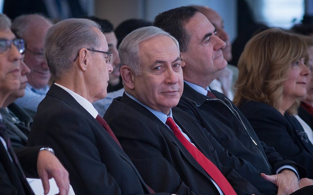 Prime Minister Benjamin Netanyahu at an inauguration ceremony for a new section at the Ben Gurion International Airport near Tel Aviv, February 15, 2018. (Miriam Alster/ Flash90) Prime Minister Benjamin Netanyahu at an inauguration ceremony for a new section at the Ben Gurion International Airport near Tel Aviv, February 15, 2018. (Miriam Alster/ Flash90)