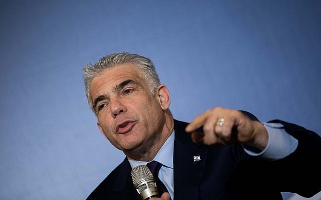Yesh Atid chairman Yair Lapid (Yonatan Sindel/Flash90) Yesh Atid chairman Yair Lapid (Yonatan Sindel/Flash90)
