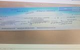 Forged check used to purchase secondhand goods, according to a police statement on February 19, 2018. (Israel police)