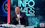 Content creators like InfoWars founder Alex Jones have helped conspiracy content to proliferate on platforms like YouTube. (Screen capture: Vimeo)