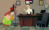 A cartoon released by Egypt's interior ministry in January (YouTube screenshot)