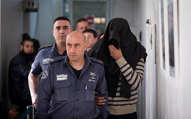 Shlomo Menahem, one of the gas technicians suspected of causing death by negligence at an apartment building in Jerusalem on February 20, 2018, is brought to the Jerusalem Magistrate's Court for extension of his detention on February 21, 2018. (Yonatan Sindel/Flash90) Shlomo Menahem, one of the gas technicians suspected of causing death by negligence at an apartment building in Jerusalem on February 20, 2018, is brought to the Jerusalem Magistrate's Court for extension of his detention on February 21, 2018. (Yonatan Sindel/Flash90)