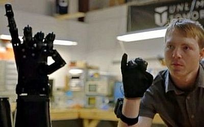 Innovator Easton LaChappelle aligns with Stratasys as exclusive 3D printing provider for Unlimited Tomorrow – delivering a new age of custom-designed 3D printed prosthetic arms (Courtesy Unlimited Tomorrow)
