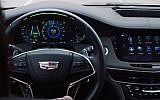 Behind the wheel of the CT6 (YouTube screenshot)